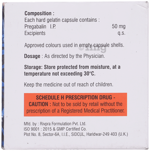 Pregalodos 50mg Capsule image