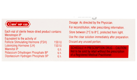 GMH HP 150IU Injection image