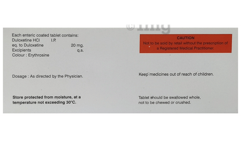 Srin 20 Tablet image