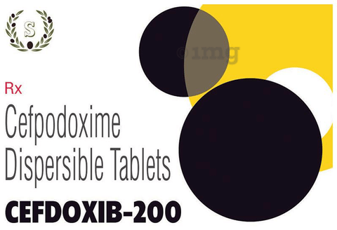 Cefdoxib 200 Tablet DT image Cefdoxib 200 Tablet DT image
