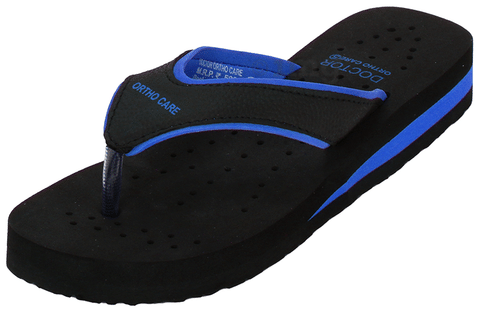 DOCTOR EXTRA SOFT Women's Hawaii Slipper- Orthopedic and Diabetic Comfort  Ortho Care, Bathroom Rubber Flip-Flops and House Slipper for Ladies and  Girl's OR-D-02 (Black, numeric_4) : Amazon.in: Fashion