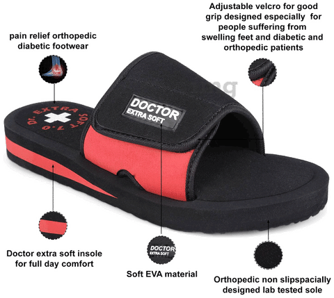 Red new arrivals house slippers