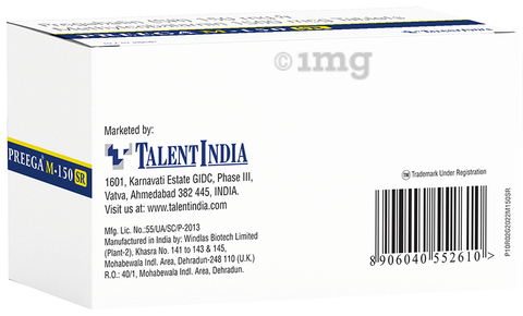 Preega M 150 SR Tablet image