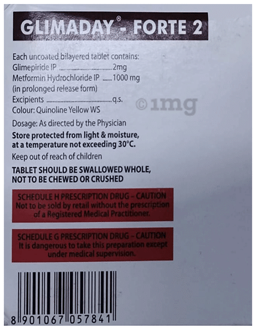 Glimaday-Forte 2 Tablet PR