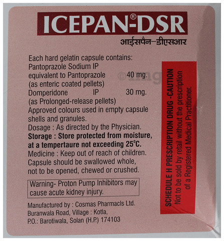 Icepan-DSR Capsule