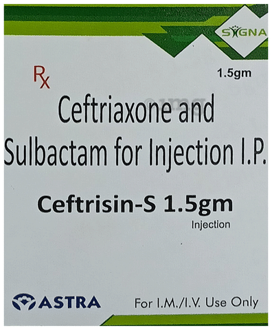 Ceftrisin-S 1.5gm Injection