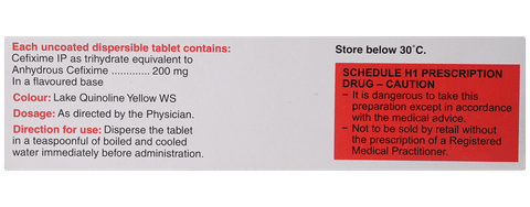 Ziprax 200 DT Tablet image
