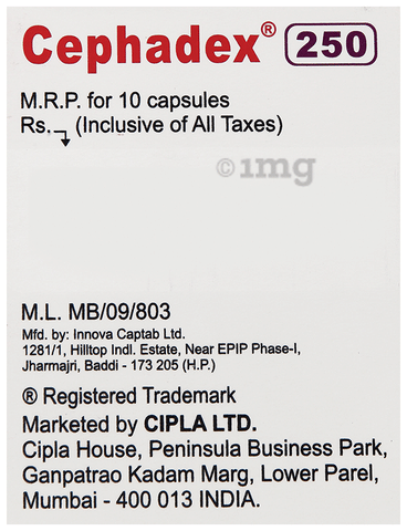 Cephadex 250 Capsule image