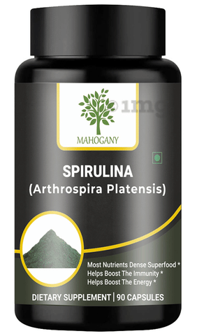 Mahogany Spirulina Capsule image