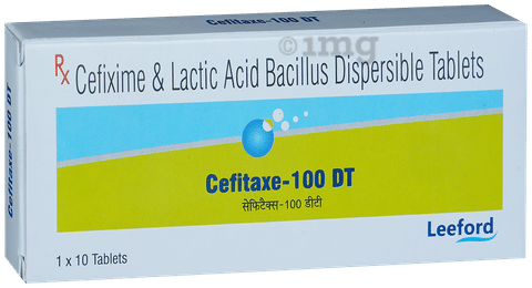 Cefitaxe 100 DT Tablet image