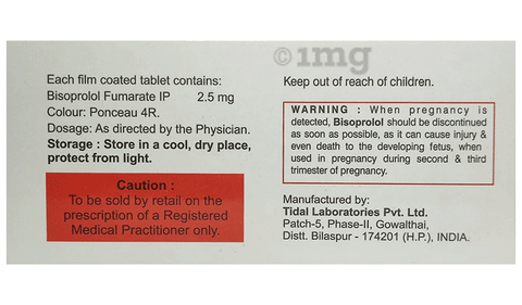 Bisoron 2.5mg Tablet image Bisoron 2.5mg Tablet image
