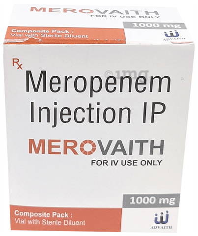 Merovaith 1000mg Injection image Merovaith 1000mg Injection image