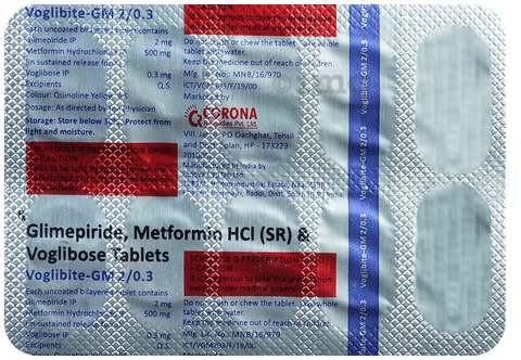 Voglibite-GM 2/0.3 Tablet SR image