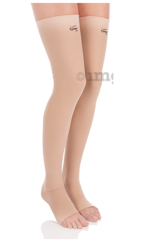 Tynor I 70 Medical Compression Stocking Mid Thigh Small: Buy packet of 1.0  Pair of Stockings at best price in India