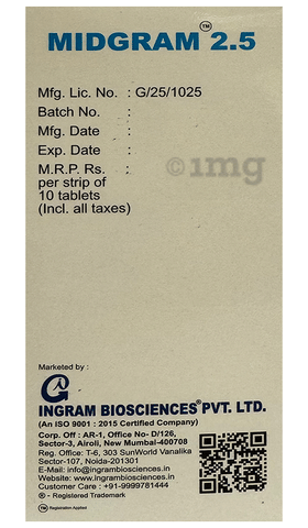 Midgram 2.5 Tablet image