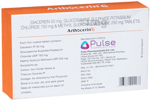 Arthocerin-G Tablet image