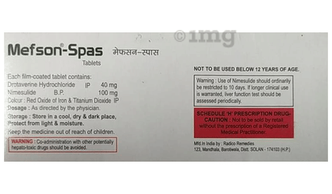 Mefson Spas Tablet image