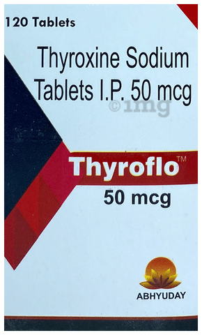 Thyroflo 50mcg Tablet image Thyroflo 50mcg Tablet image