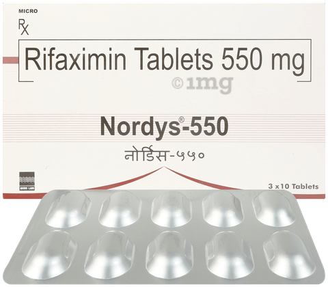 Nordys 550mg Tablet image