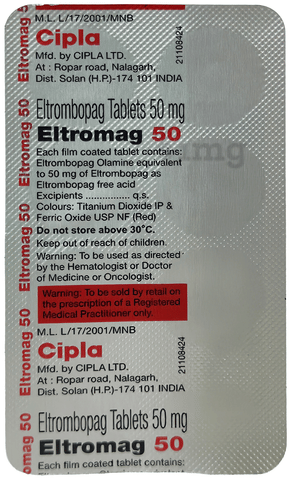 Eltromag 50 Tablet image Eltromag 50 Tablet image
