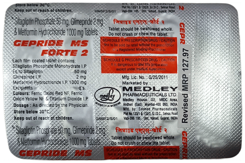 Gepride MS Forte 2 Tablet image Gepride MS Forte 2 Tablet image