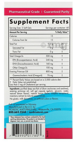 Nordic naturals omega woman evening primrose oil hot sale