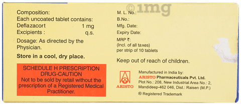 Dezacor 1mg Tablet image