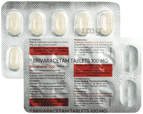 Brivahenz 100mg Tablet image Brivahenz 100mg Tablet image