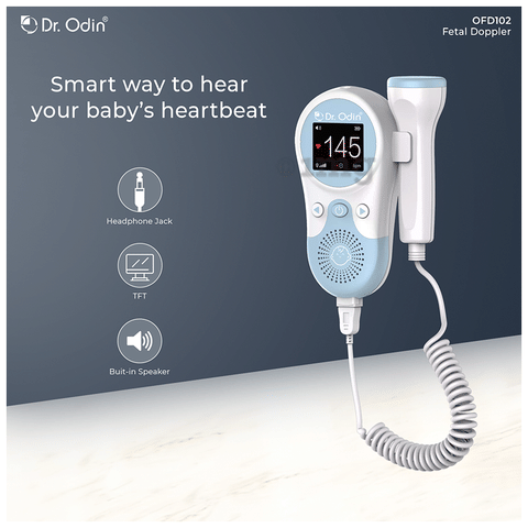 Odin OFD102 Fetal Doppler Autocorrelation Algorithm with Ultra Sound Gel