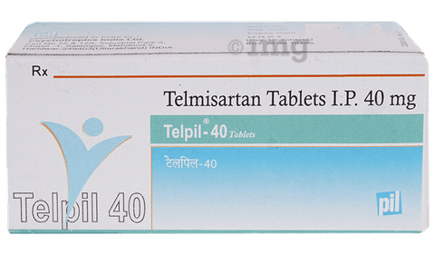Telpil 40mg Tablet image Telpil 40mg Tablet image