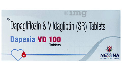 Dapexia VD 100 Tablet SR image Dapexia VD 100 Tablet SR image