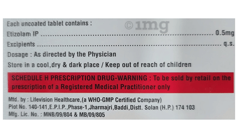 Etiban 0.5 Tablet image