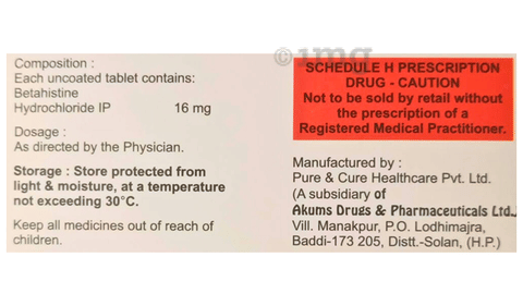 Jusbeta 16 Tablet image Jusbeta 16 Tablet image