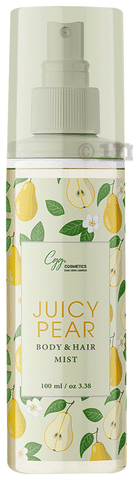 CGG Cosmetics Body Hair Mist Juicy Pear Buy bottle of 100.0 ml