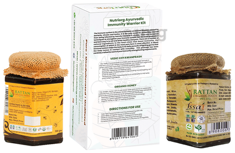 Nutriorg Ayurvedic Immunity Warrior Kit image Nutriorg Ayurvedic Immunity Warrior Kit image