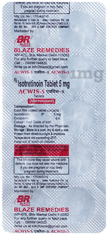 Acwis 5mg Tablet image