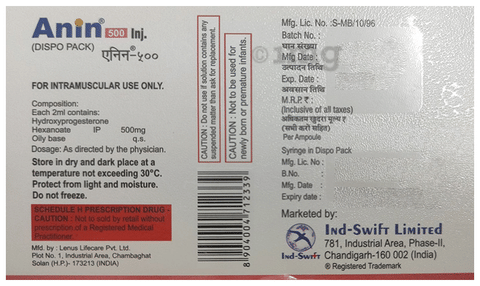 ANin 500mg Injection image ANin 500mg Injection image