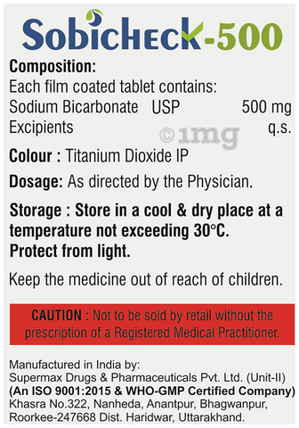 Sobicheck 500 Tablet image