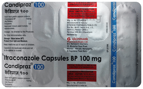 Candipraz 100mg Capsule image