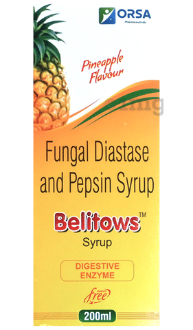 Belitows Syrup Pineapple Sugar Free 1