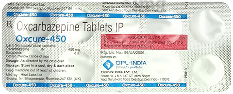 Oxcure 450 Tablet image