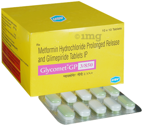 Glycomet-GP 3/850 Tablet PR