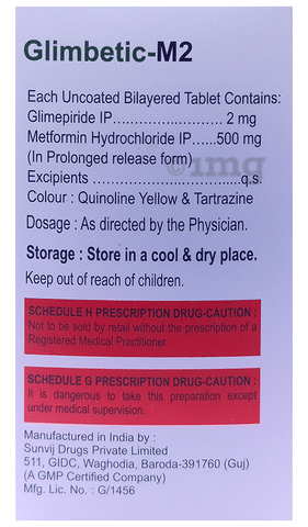 Glimbetic-M2 Tablet image