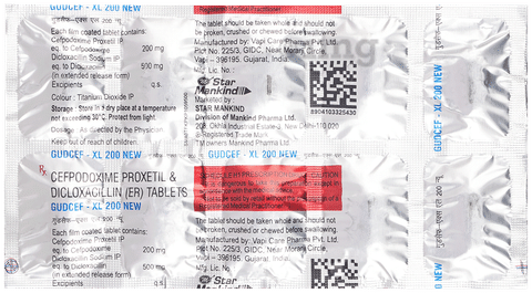 Gudcef -XL 200 New Tablet ER