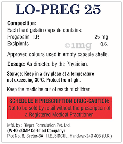 LO-Preg 25 Capsule image