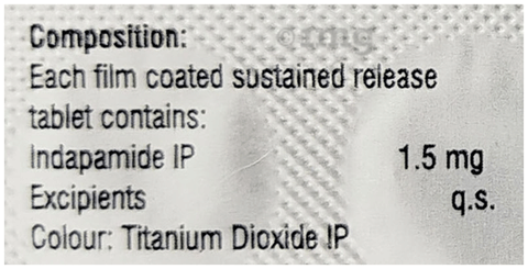 Indipil 1.5mg Tablet SR image