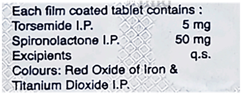 Tide Plus 50mg/5mg Tablet image