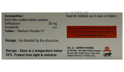 Rapicort 30 Tablet image