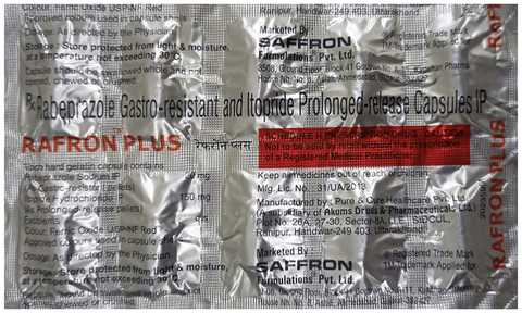 Rafron Plus 20mg/150mg Capsule image Rafron Plus 20mg/150mg Capsule image