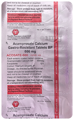 Acosate 666 Tablet image